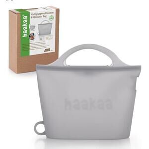 Haakaa On-The-Go Silicone Microwave Steamer & Sterilizer Bag 1PC (C134)